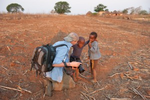 Bram du Saar in Shewula, Swaziland