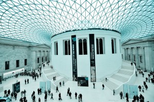 Hal van het British Museum in Londen