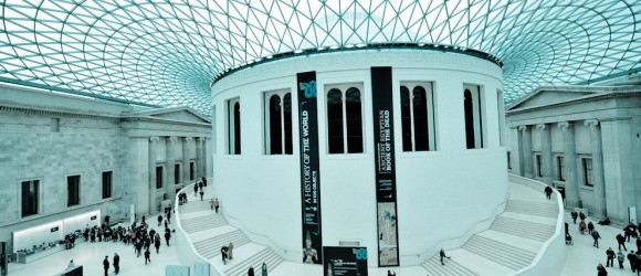 Hal van het British Museum in Londen