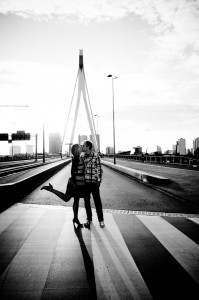 Pre-wedding fotoshoot in Rotterdam