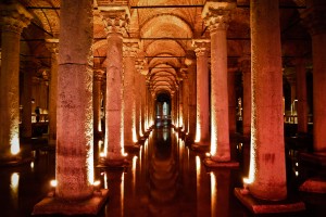 Basilica Cistern, Istanbul, Turkije