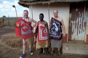 Traditionele Swazi-bruiloft