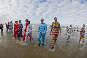 Nieuwjaarsduik Scheveningen 2013