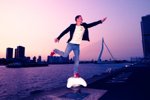Fotoshoot met Rotterdam als backdrop!