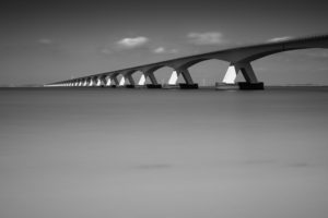 Zeelandbrug met lange sluitertijd