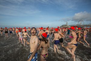 Nieuwjaarsduik Scheveningen 2018